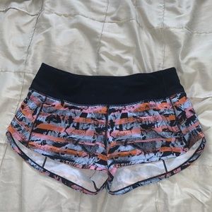 Lululemon speed up shorts 2.5”